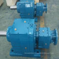 4kw 34rpm ratio 41.74 380V 50HZ manufacturer R series helical gear reducer with electric motor